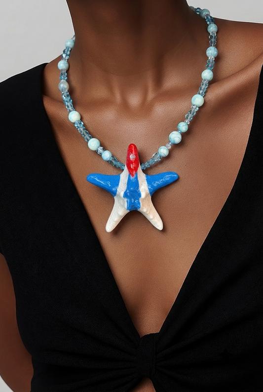Amada Cuban Seashell Breeze Necklace