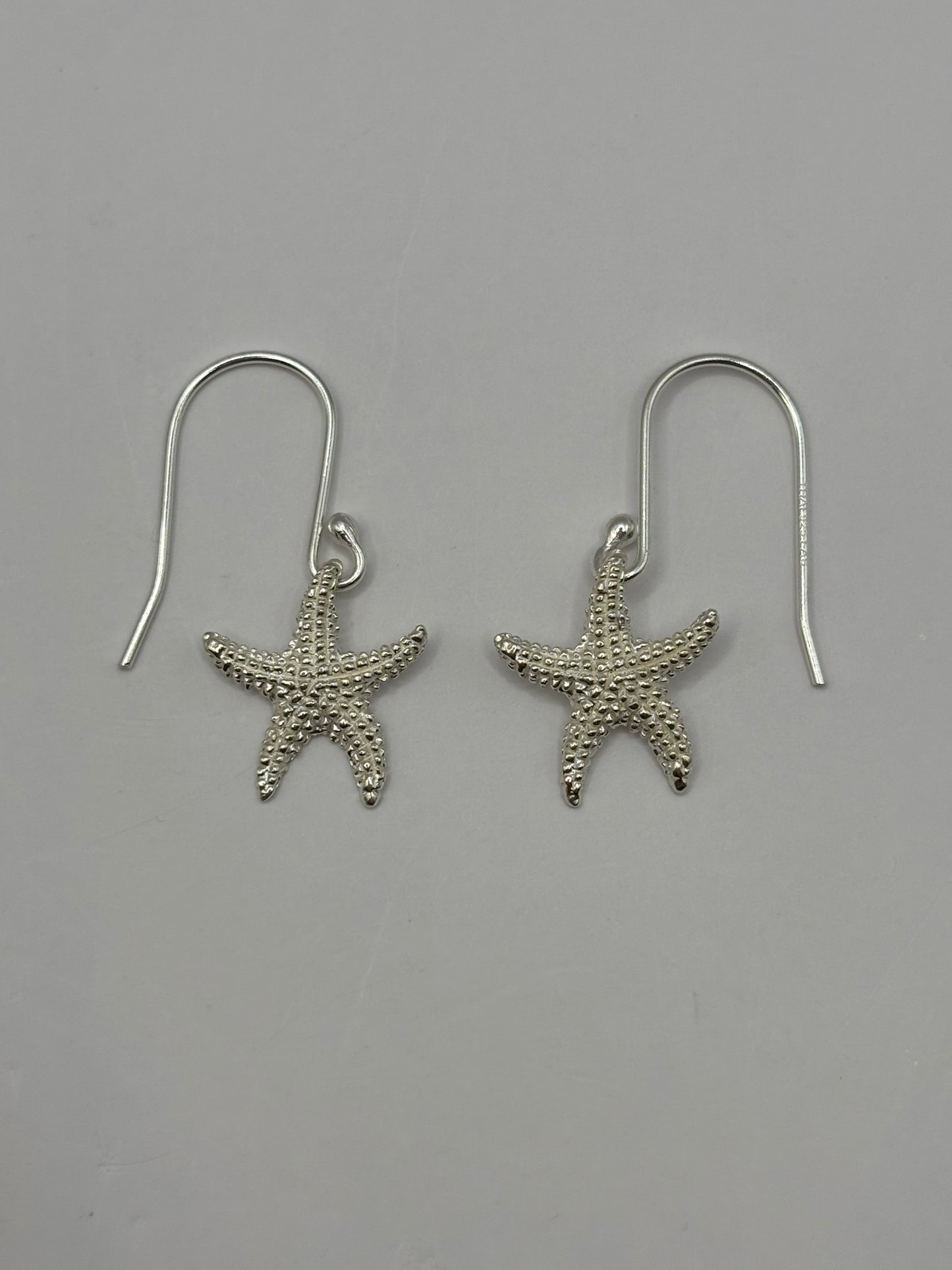 Starfish Necklace and Earrings Set, Handcrafted in 925 Sterling Silver Perfect Gift for Maine Life Enthusiasts