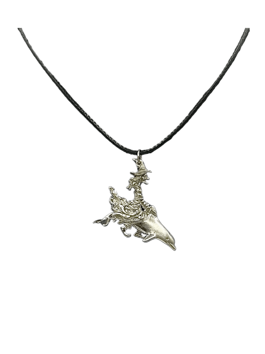 Witch & Dolphin Necklace - Lluch Jewelry