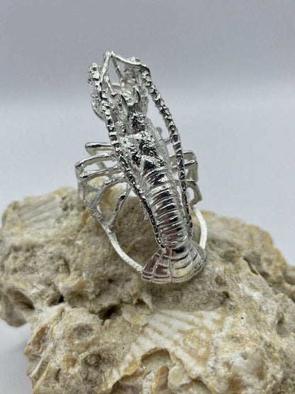 Realistic Spiny Lobster Pendant - Lluch Jewelry