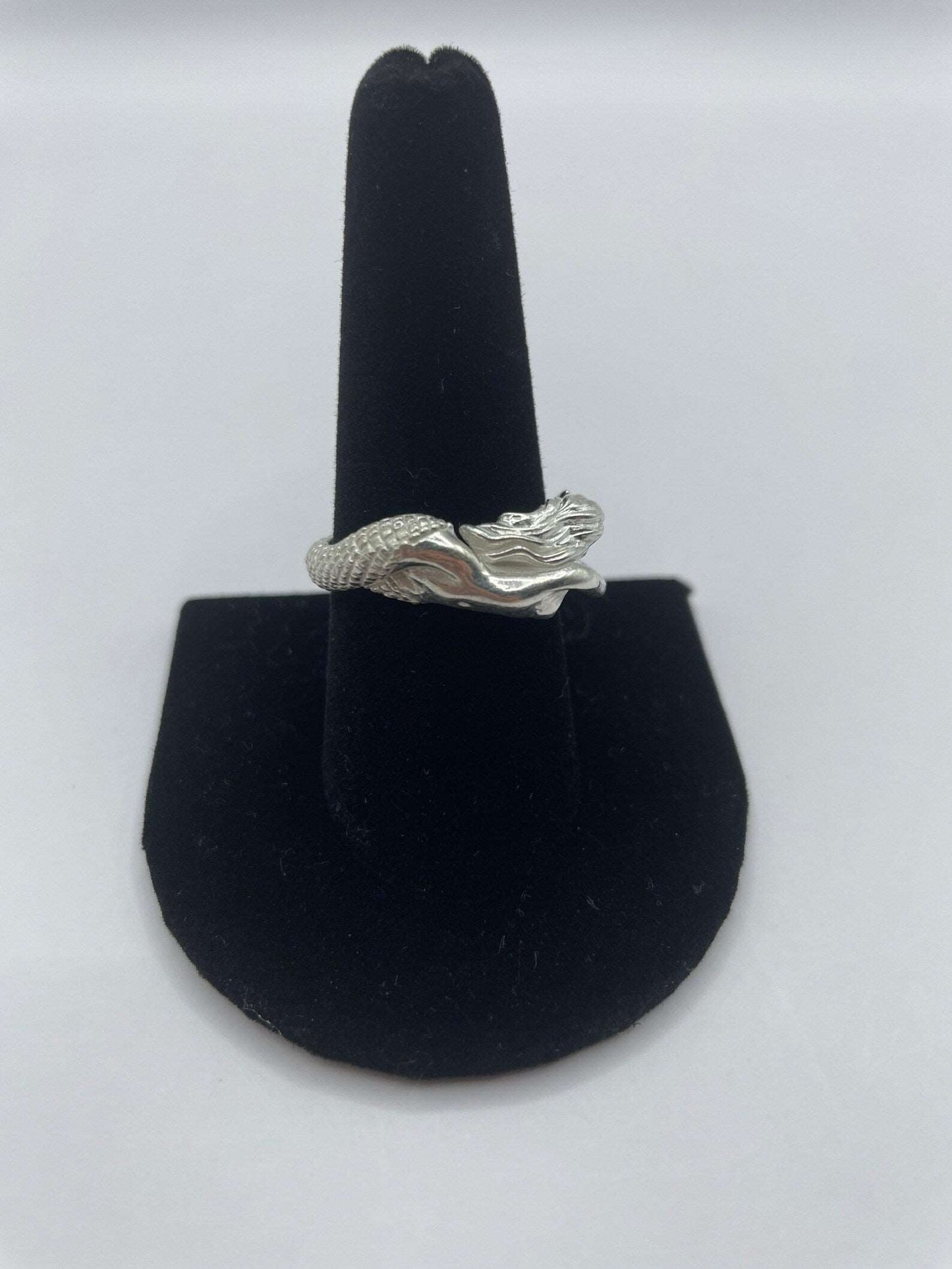 Mermaid Ring 3D Pendant - Lluch Jewelry