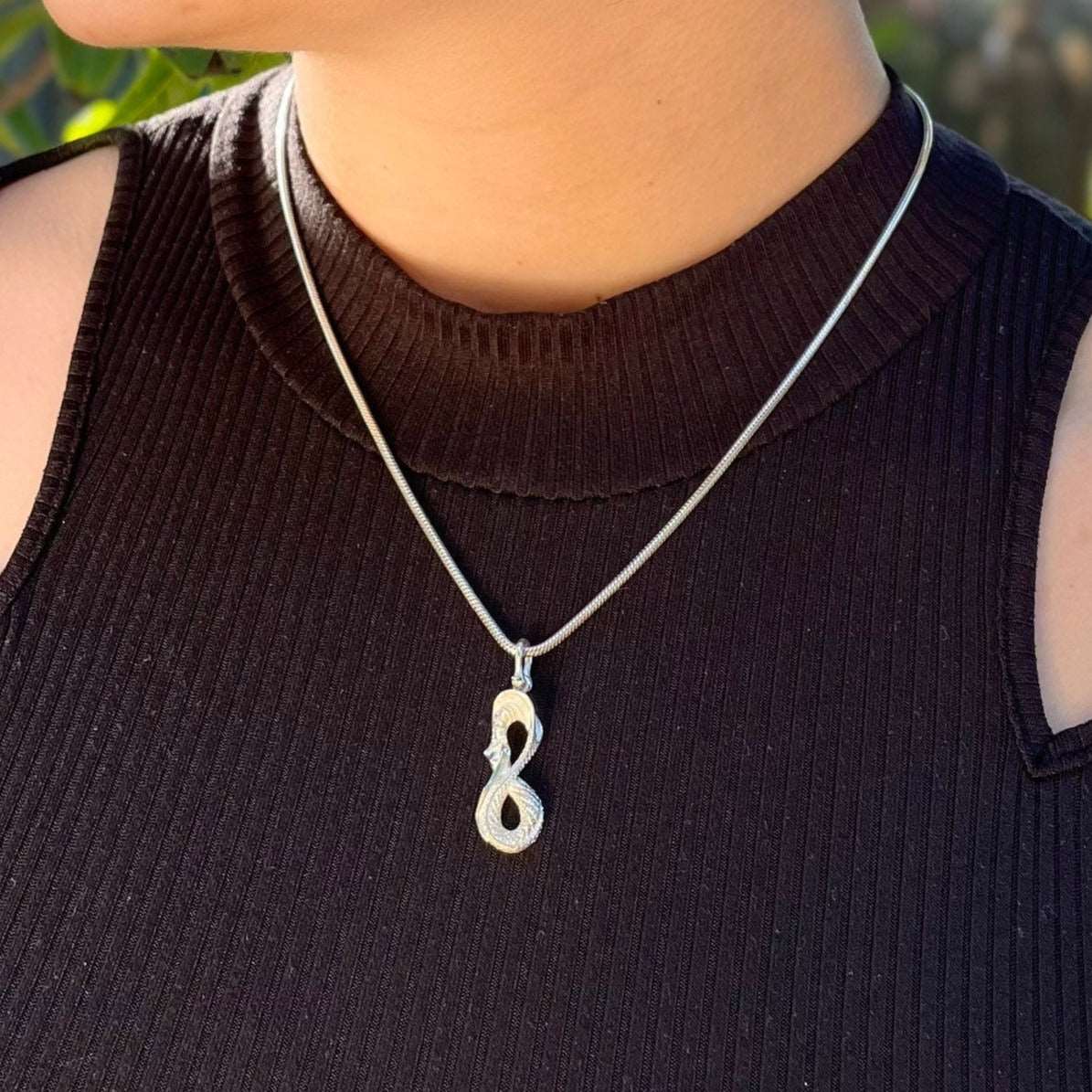 Infinity Mermaid Necklace - Lluch Jewelry