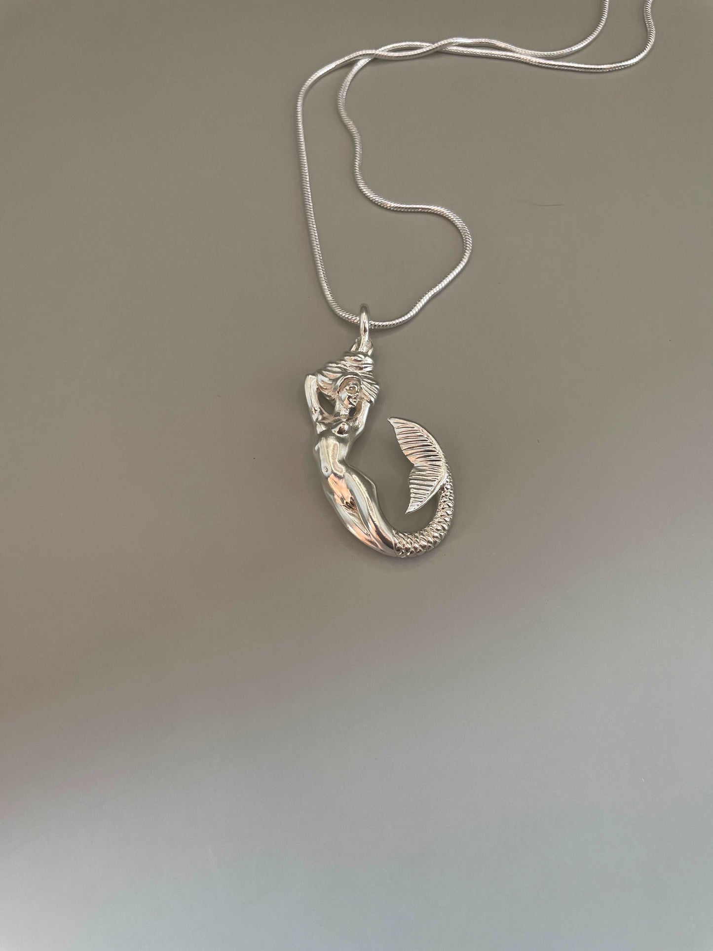 Mermaid 3D Pendant - Lluch Jewelry