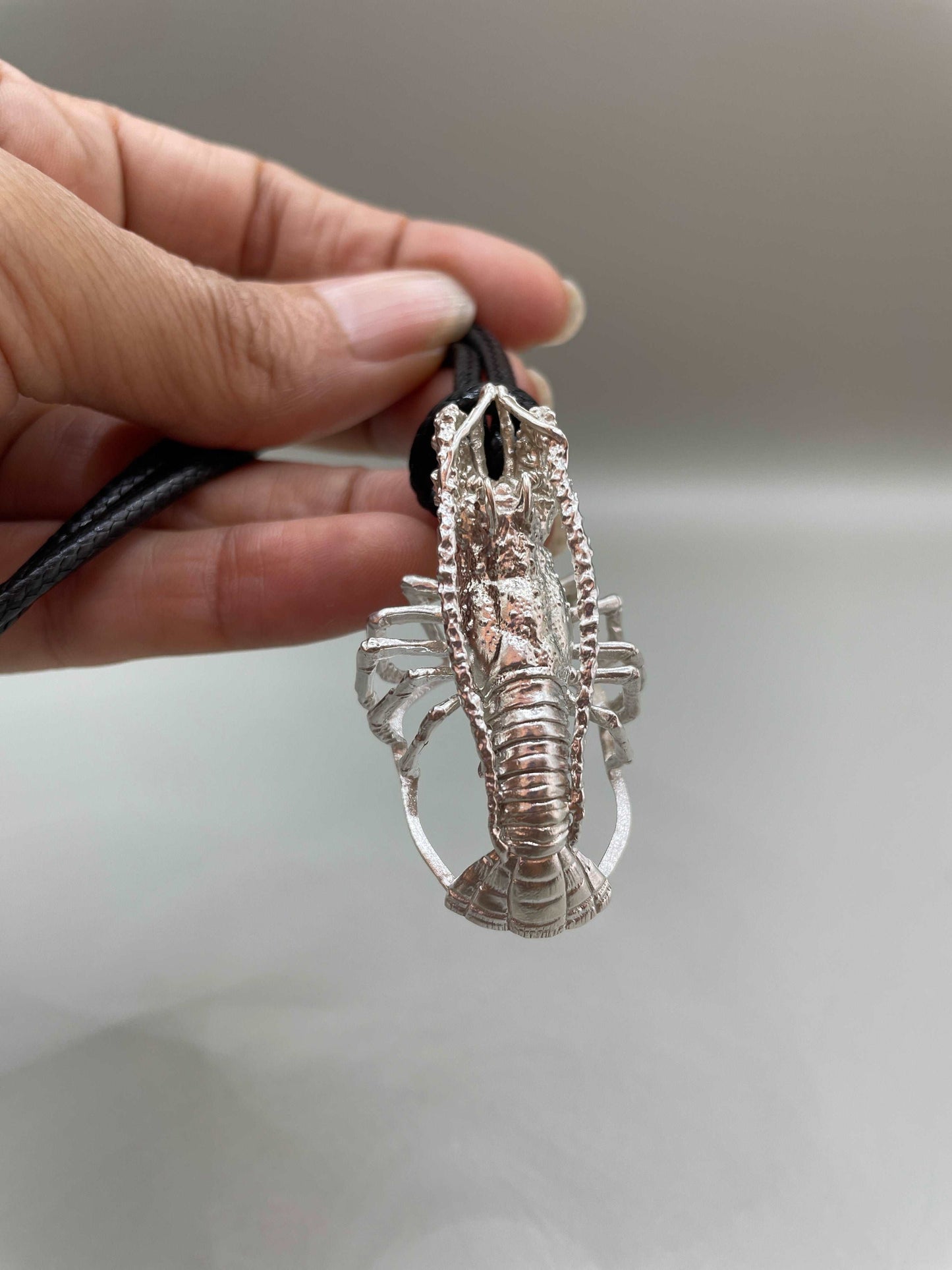 Realistic Spiny Lobster Pendant - Lluch Jewelry