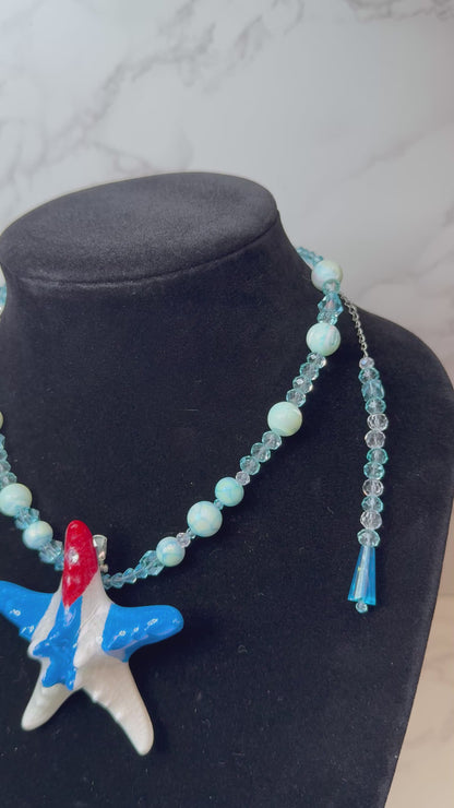 Amada Cuban Seashell Breeze Necklace