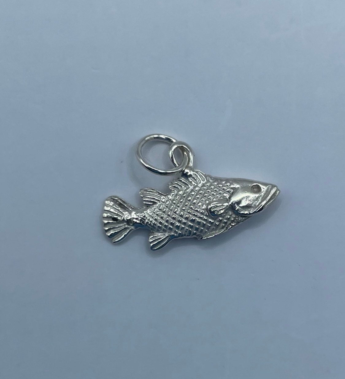 Snapper Fish, 925 Silver, 3D Pendant - Lluch Jewelry