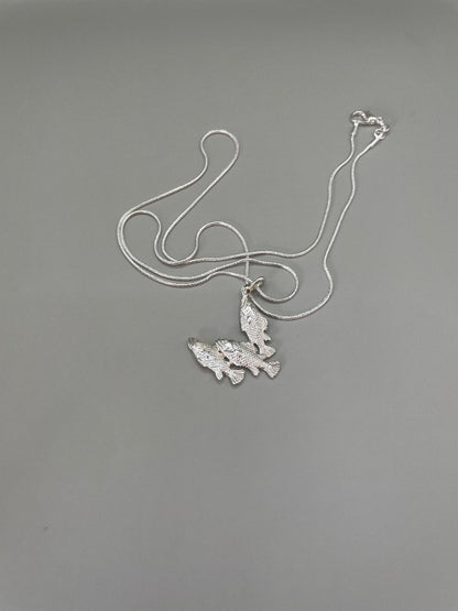 Three Cubera snappers necklace. - Lluch Jewelry